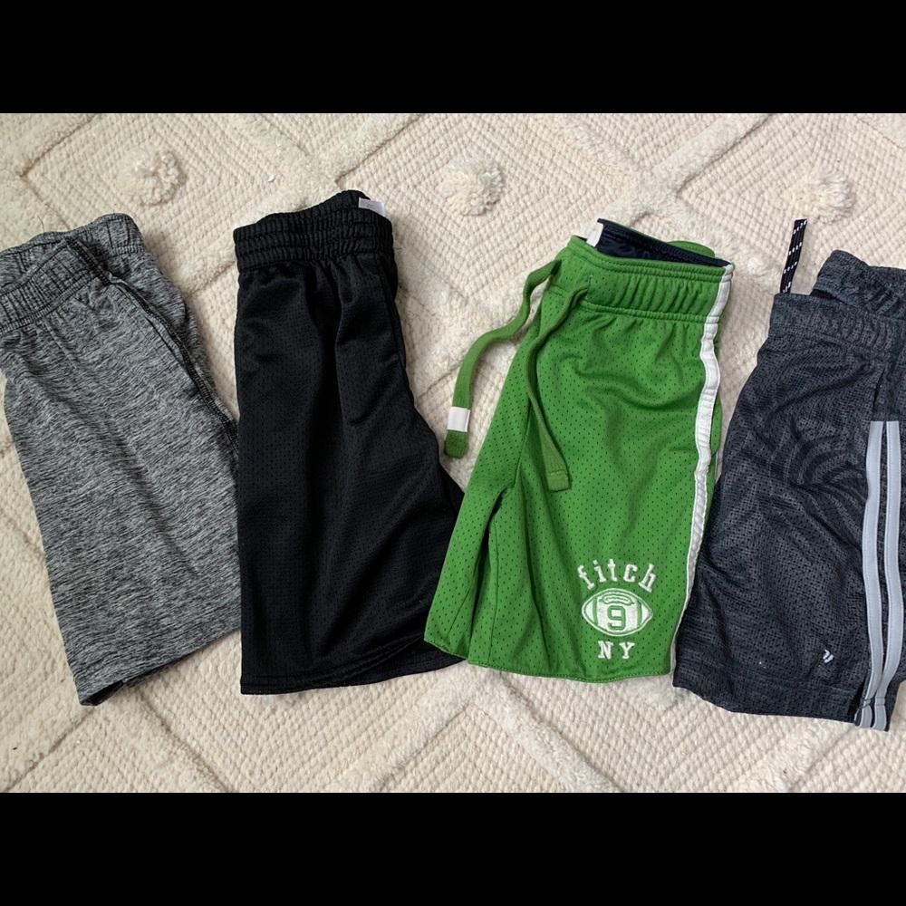 4 pairs of athletic shorts